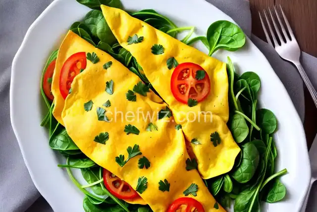 Baby Spinach Omelet