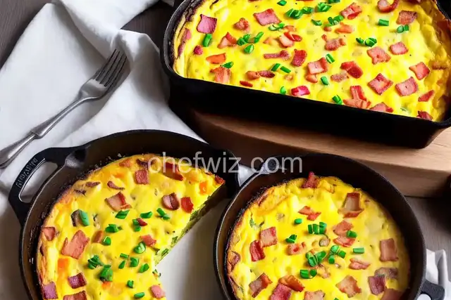 Bacon Cheese Frittata