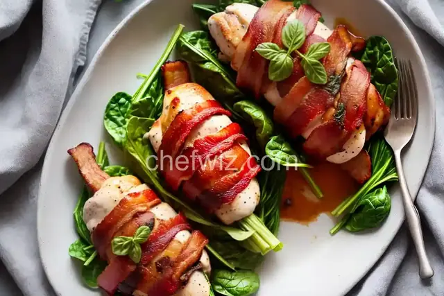 Bacon-Wrapped Chicken Stuffed with Spinach and Ricotta