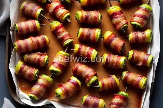 Bacon-Wrapped Jalapeño Poppers