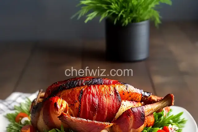 Bacon Wrapped Turkey