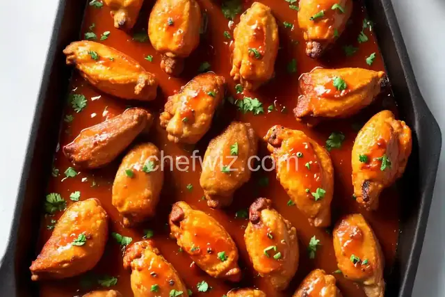 Baked Blazing Hot Wings