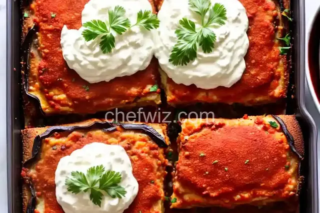 Baked Eggplant Parmesan