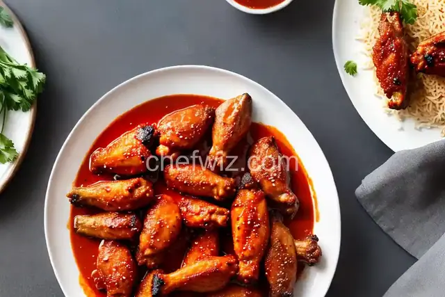 Baked Gochujang Chicken Wings
