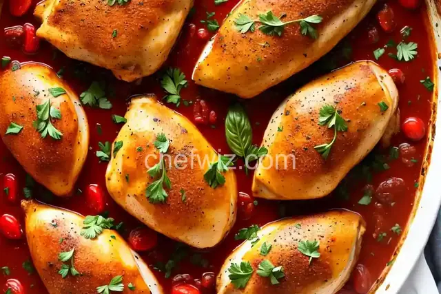 Baked Italian Chicken Dinner