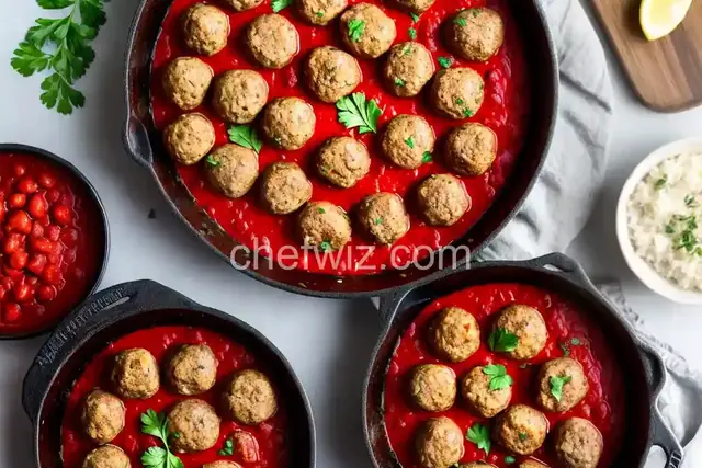 Baked Lamb Meatballs