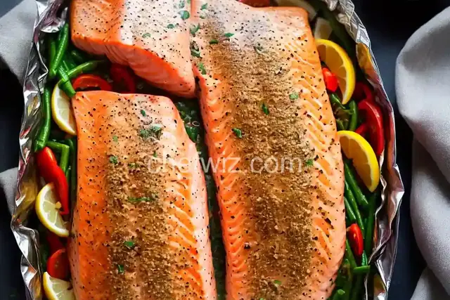 Baked Salmon in Foil