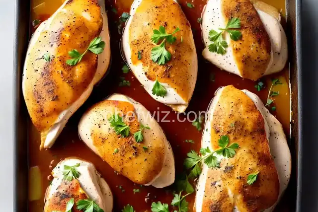 Baked Split Chicken Breast