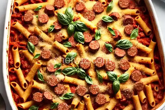 Baked Ziti with Sausage