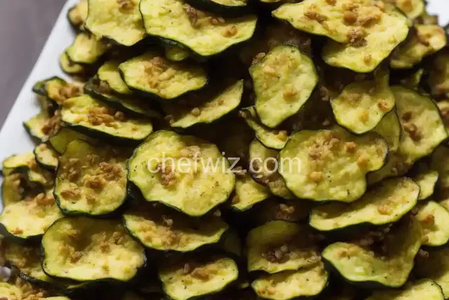 Baked Zucchini Chips