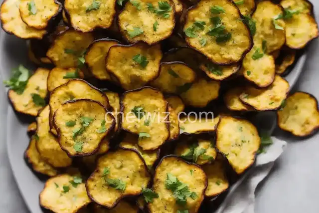 Baked Zucchini Chips