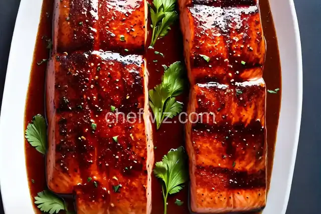 Balsamic-Glazed Salmon Fillets