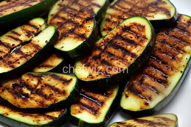Balsamic Grilled Zucchini