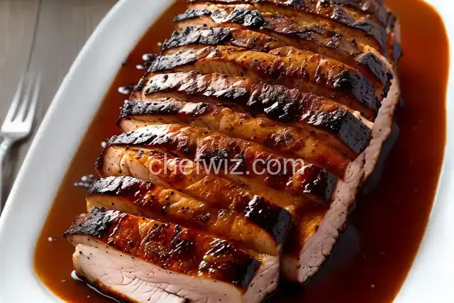 Balsamic Roasted Pork Loin