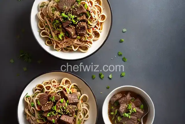 Beef and Noodles
