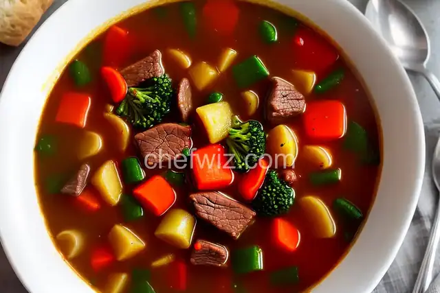 Beef and Vegetable Soup
