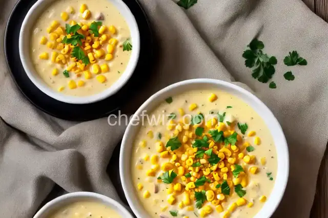 Beer Cheese Corn Chowder