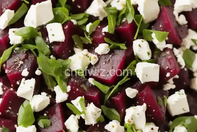 Beet Salad with Goat Cheese and Balsamic