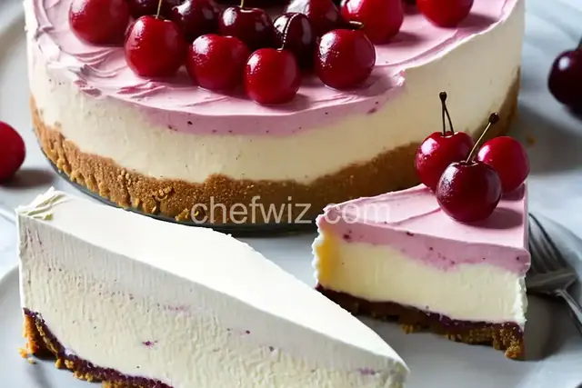 Best No-Bake Cherry Cheesecake