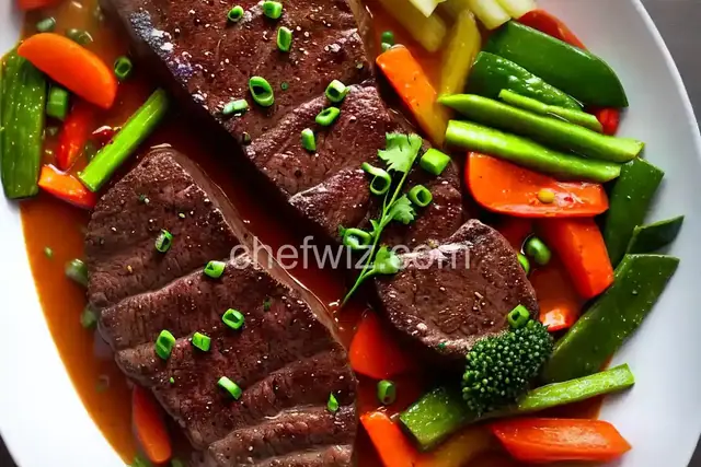 Bistek (Filipino Beef Steak)