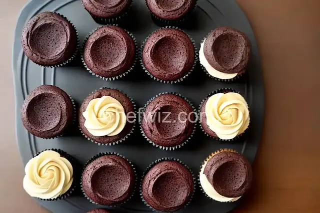 Black Bottom Cupcakes