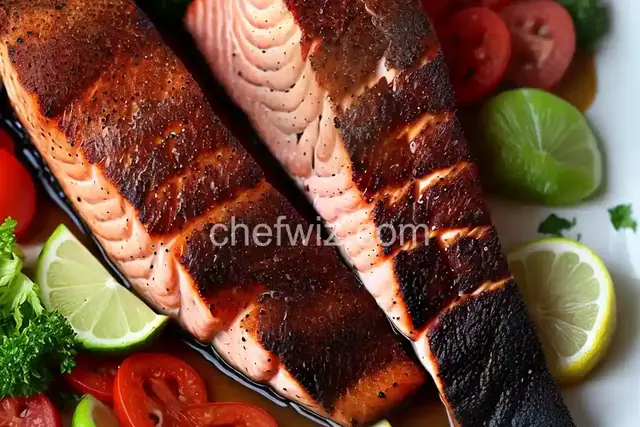 Blackened Salmon Fillets