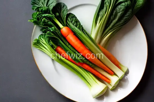 Bok Choy with Carrot