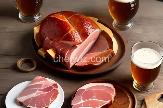 Bone-In Ham Cooked in Beer