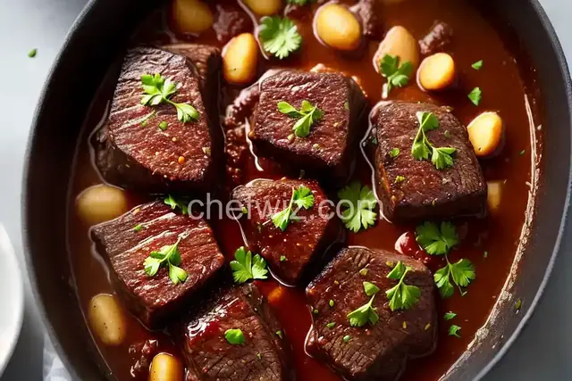 Braised Beef Cheeks