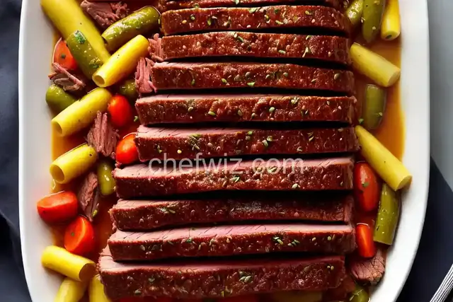Braised Corned Beef Brisket