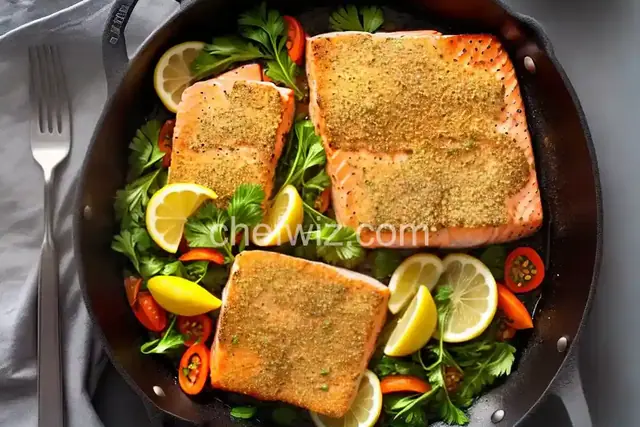 Breaded Pan-Fried Salmon