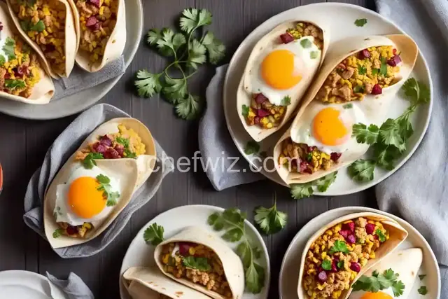 Breakfast Burritos