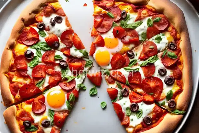 Breakfast Pizza I
