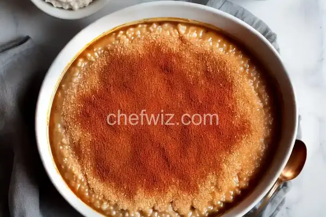 Brown Sugar and Cinnamon Rice Pudding