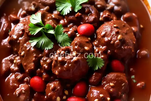 Bry's Chocolate Lamb Chili