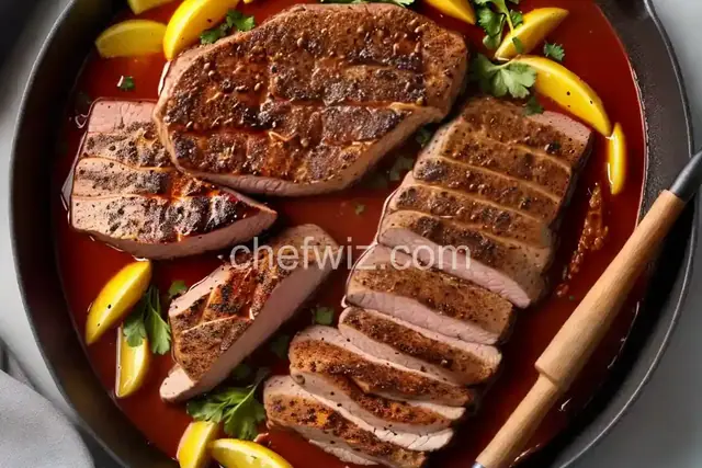 Burgundy Pork Tenderloin