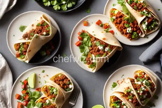 Burritos with Mexican Chorizo and Potatoes