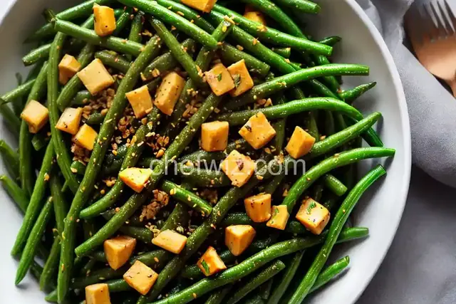 Buttery Garlic Green Beans