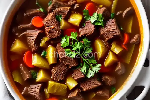 Cabbage Beef Soup