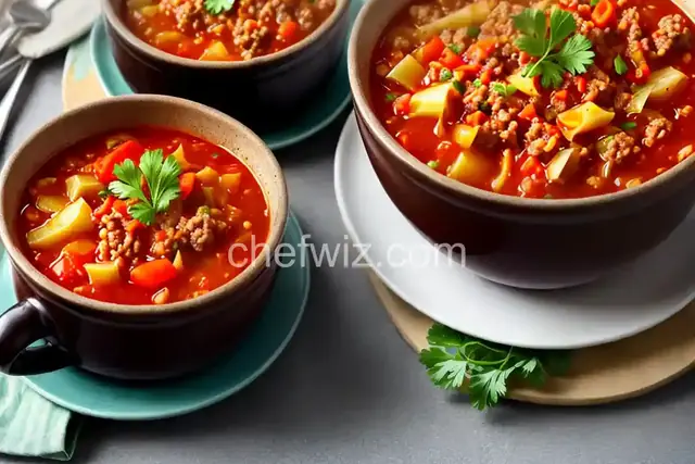 Cabbage Roll Soup