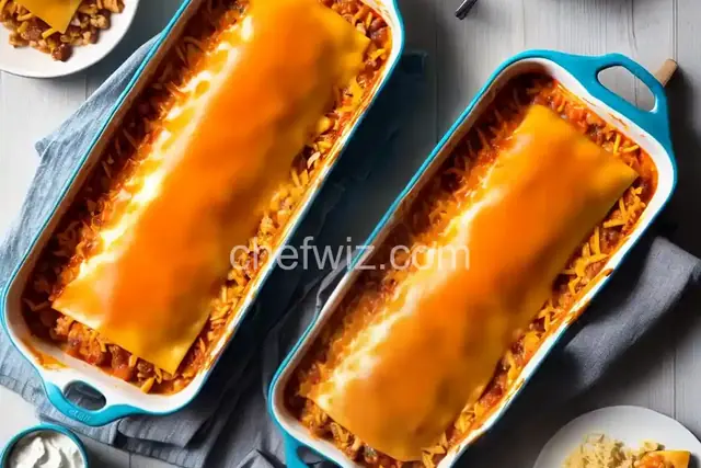 Campbell's Easy Chicken and Cheese Enchiladas