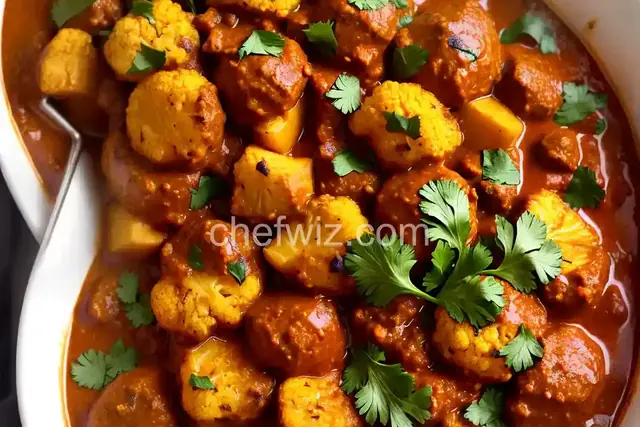 Cauliflower Eggplant Curry-Cumin Roast