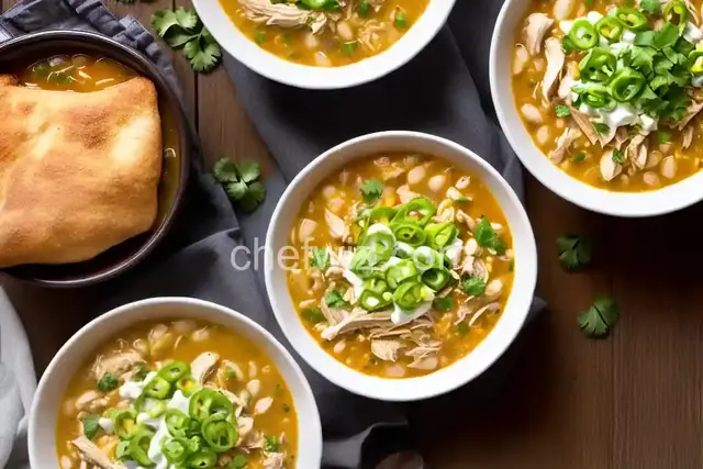 Cha Cha's White Chicken Chili