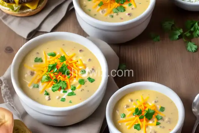 Cheeseburger Soup