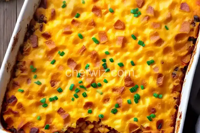 Cheesy Amish Breakfast Casserole