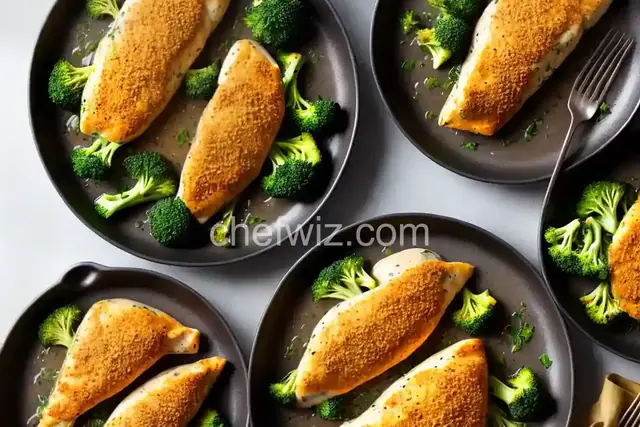 Cheesy Broccoli-Stuffed Chicken Breasts