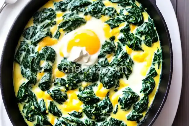 Cheesy Creamed Spinach