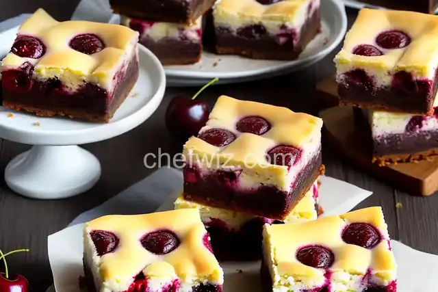 Cherry Cheesecake Brownies