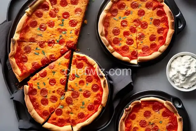 Chicago Deep-Dish Pizza
