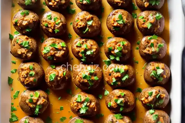 Chicken-Stuffed Mushrooms